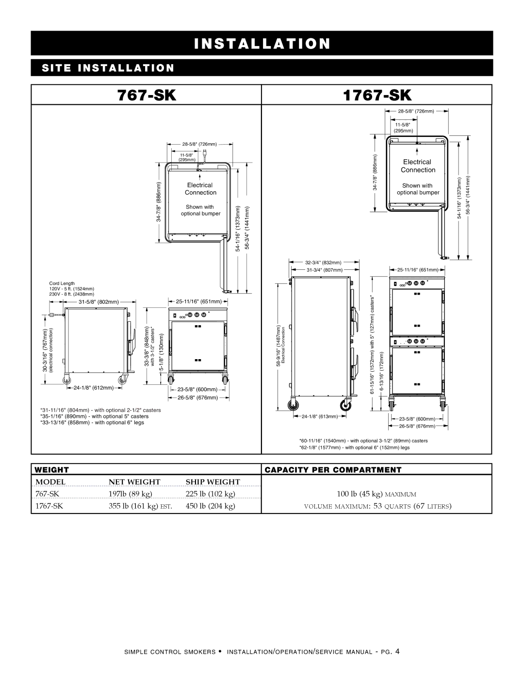 Alto-Shaam 1000-SK-I, 1000-SK/II manual 767-SK 1767-SK 