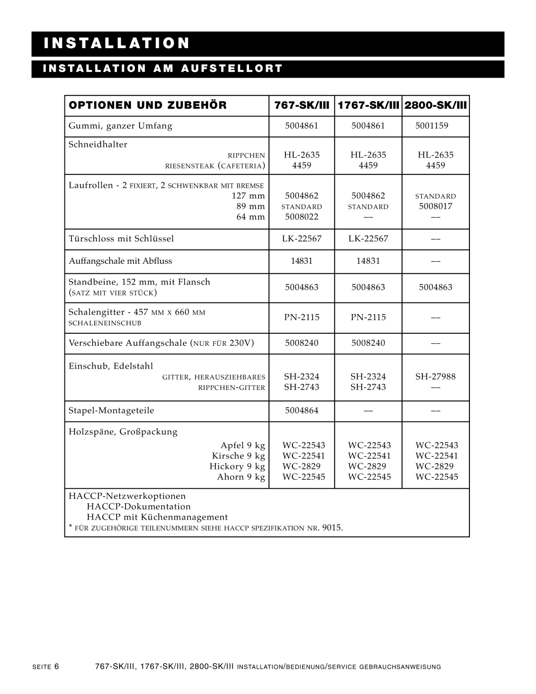 Alto-Shaam manual Insta Llat, 767-SK/III 1767-SK/III 2800-SK/III 