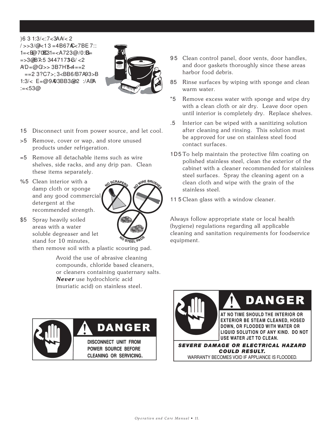 Alto-Shaam 500-E/Deluxe manual CA R E a N D C LE a NIN G, Clean the Unit, Thoroughly, After Each USE 