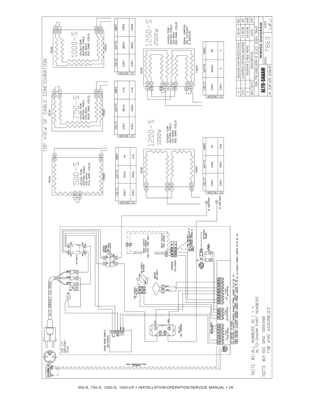 Alto-Shaam 750-S, 500-S manual 