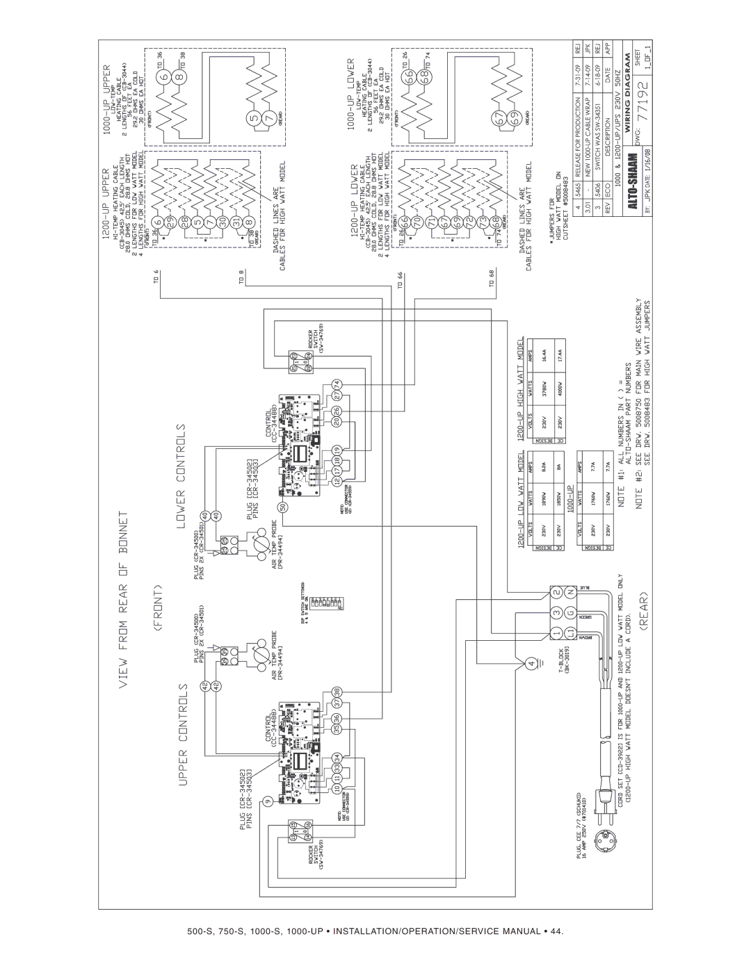 Alto-Shaam 500-S, 750-S manual 