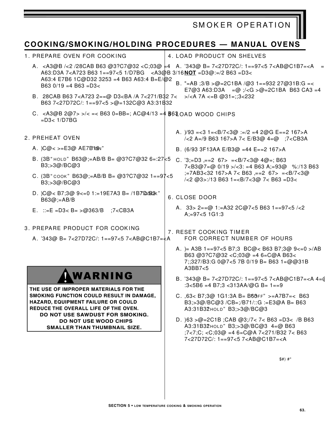 Alto-Shaam 1000-TH SERIES, 750-TH SERIES, 500-TH SERIES manual COOKING/SMOKING/HOLDING Procedures Manual Ovens, Preheat Oven 