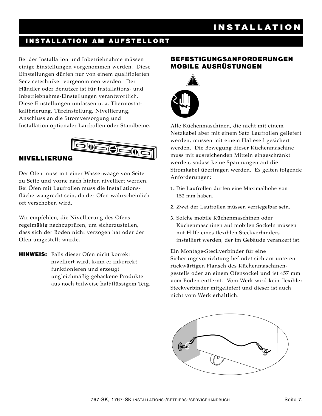 Alto-Shaam 1767-SK manual AC H Tung, HIN Weis 