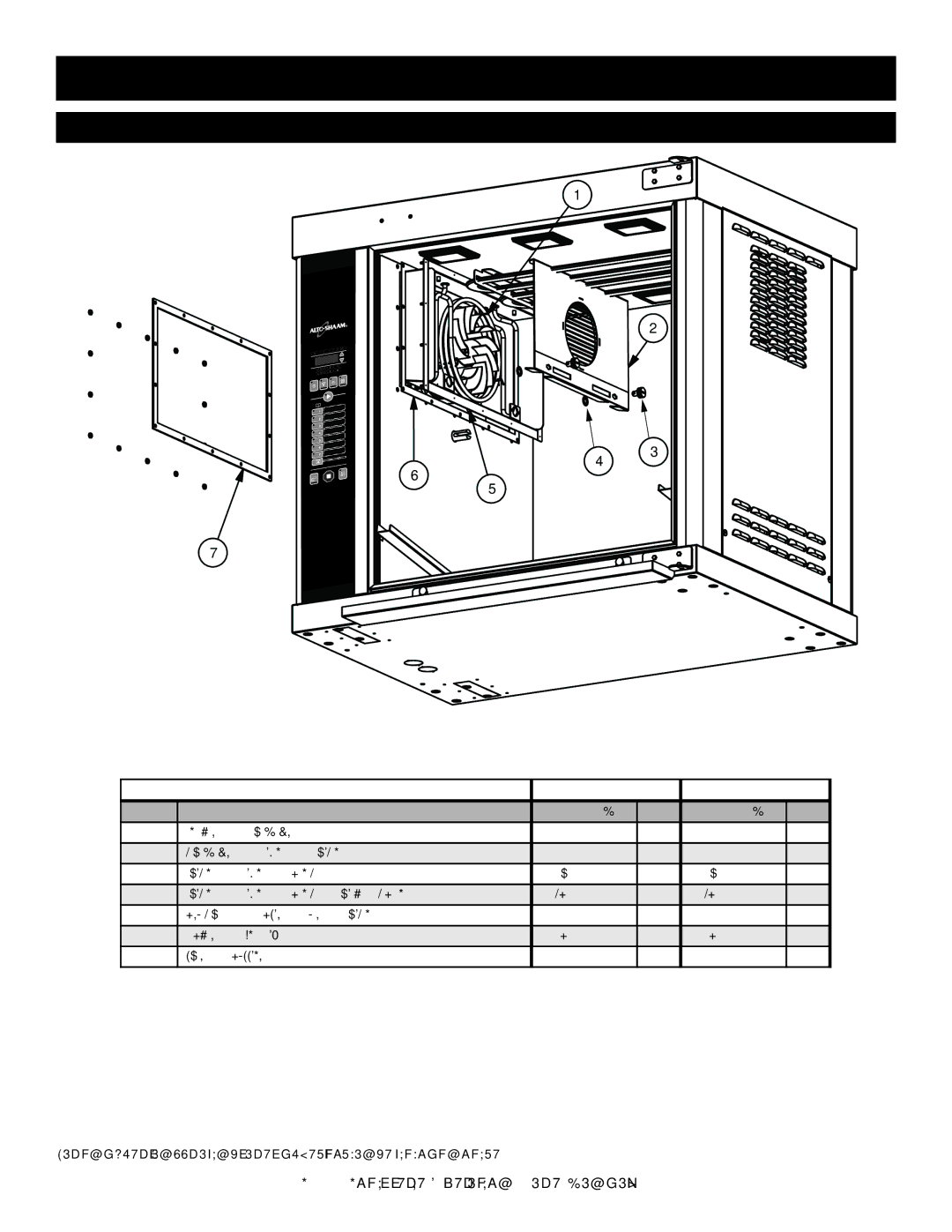 Alto-Shaam AR-7E manual Inte Rior VI EW 