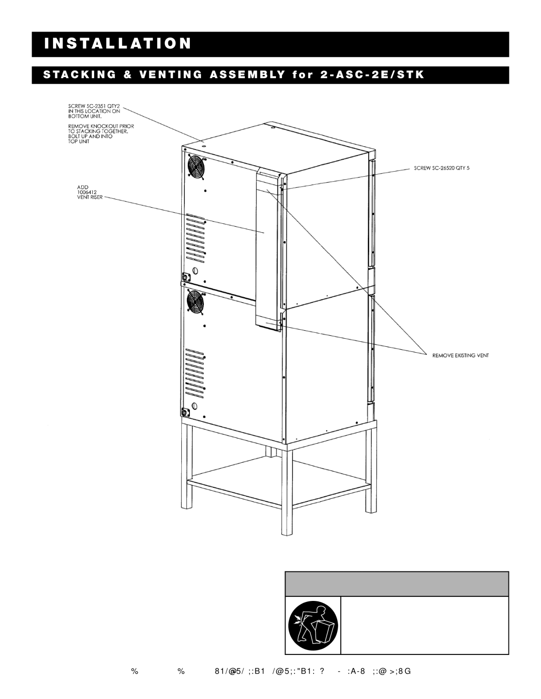 Alto-Shaam ASC-4E, ASC-2E manual CA UTI on 