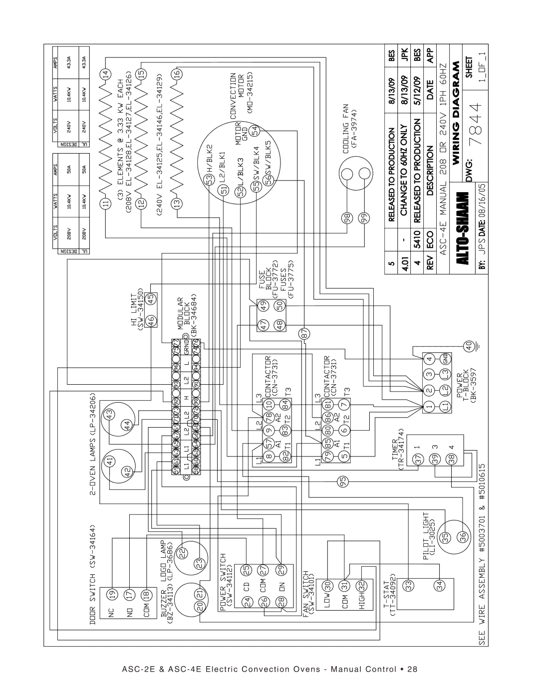 Alto-Shaam ASC-4E, ASC-2E manual 