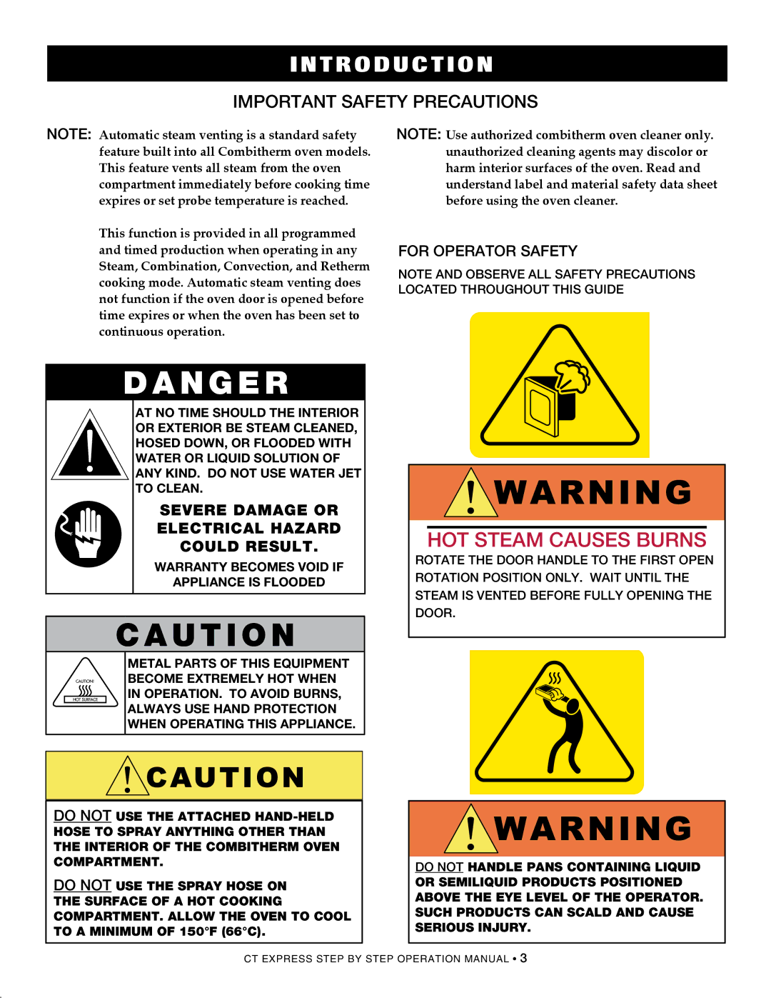 Alto-Shaam 4.10ESiVH P ressTouchInOPERATINGt rod uct ionINSTRUCTIONS, Important safety precautions, For operator safety 