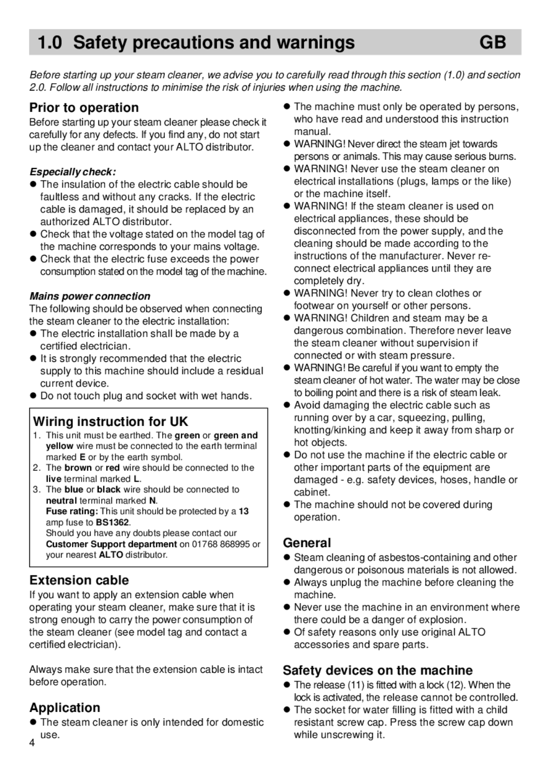 Alto-Shaam STC 3000, STC 2000 instruction manual Safety precautions and warnings 