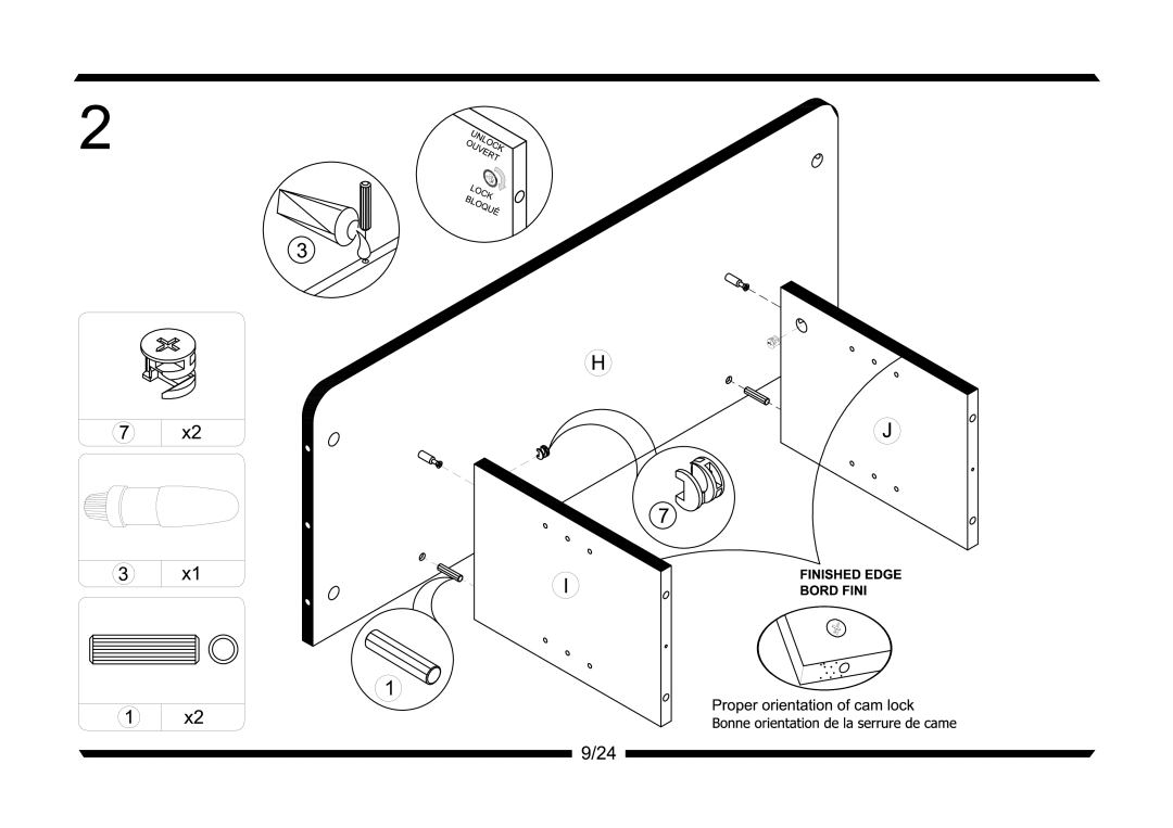 Altra 7-bin storage Unit with Castle Theme manual 