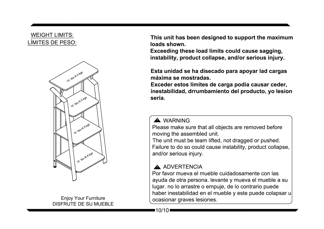 Altra Autumn Lane Desk manual 