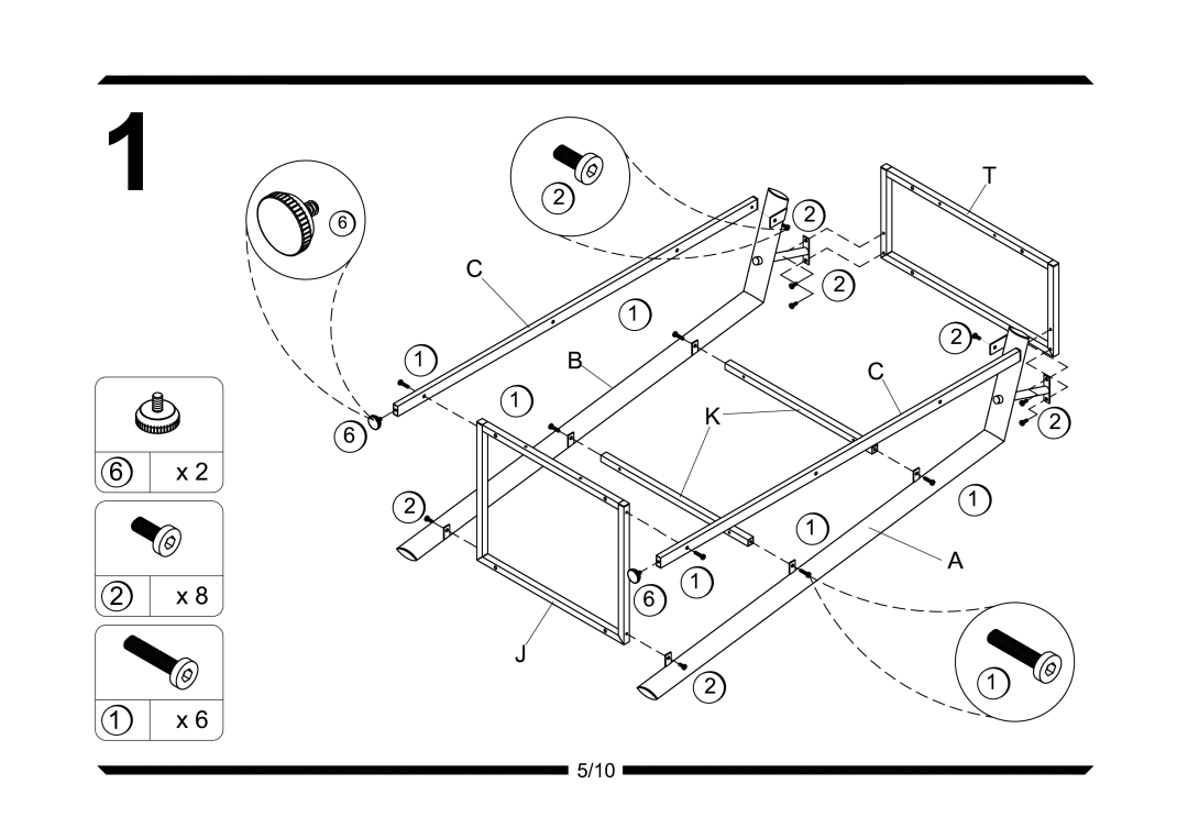 Altra Autumn Lane Desk manual 