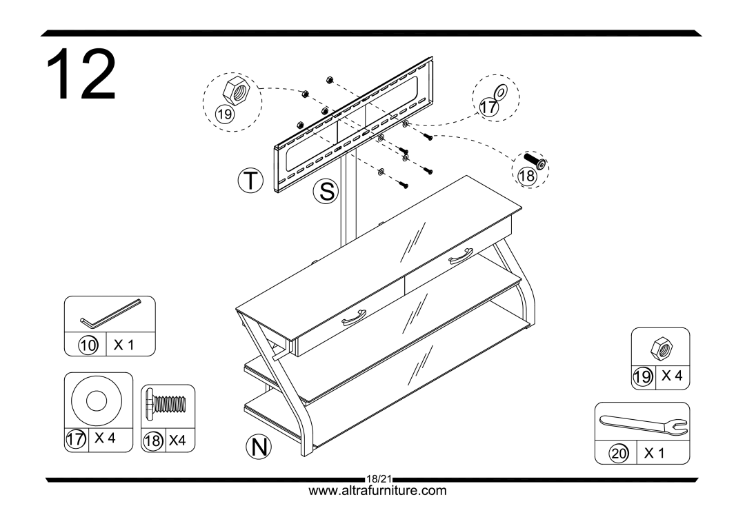 Altra Autumn Lane Hutch manual 