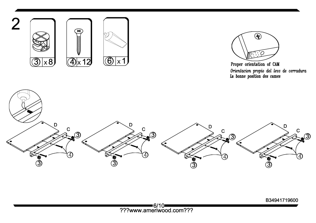 Altra Barrister Bookcase manual 