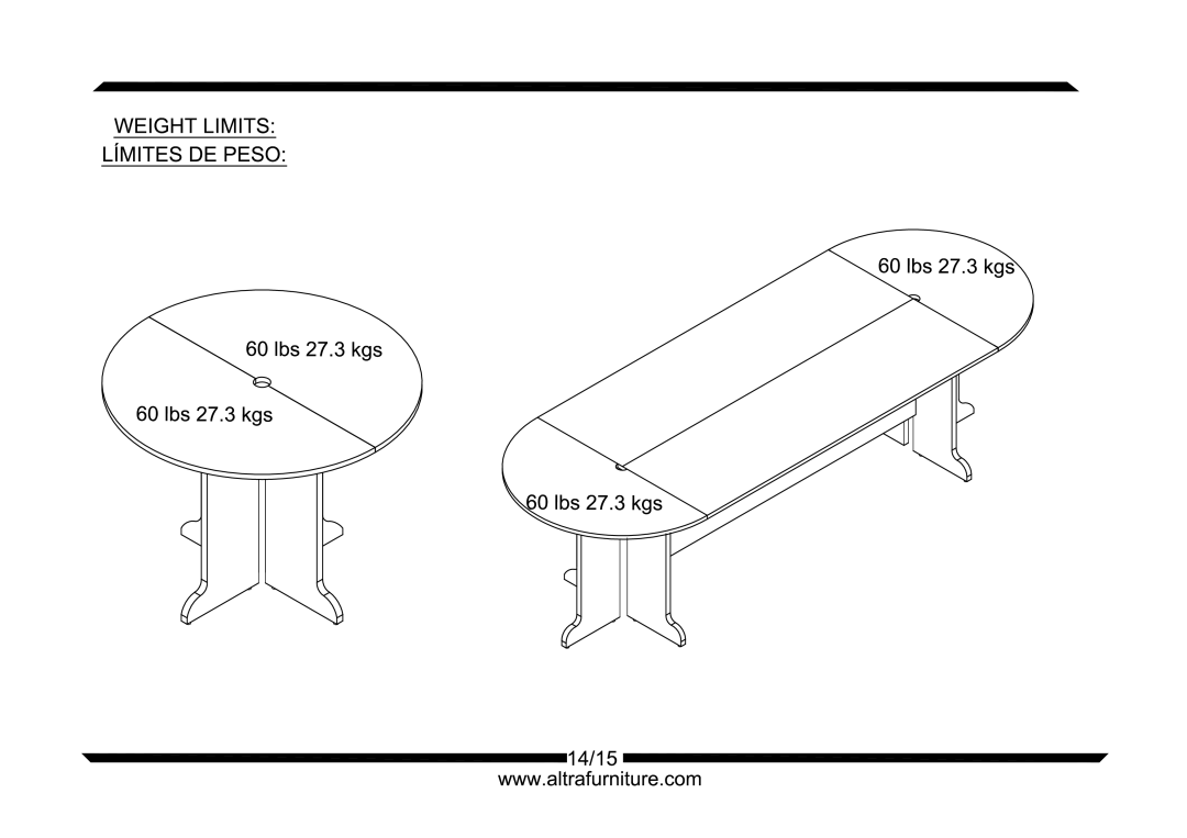 Altra Carson Audio Pier, Espresso Finish manual 