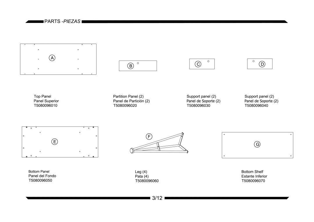 Altra Carson Coffee Table manual 