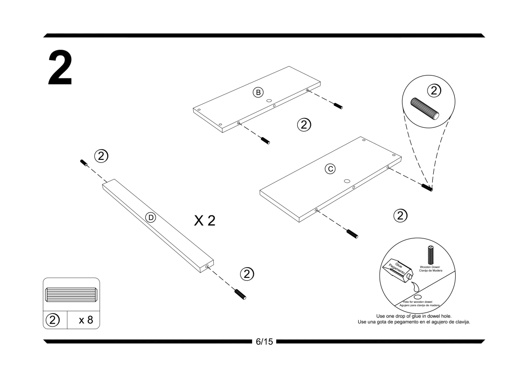 Altra Carson TV Stand, Espresso Finish manual 