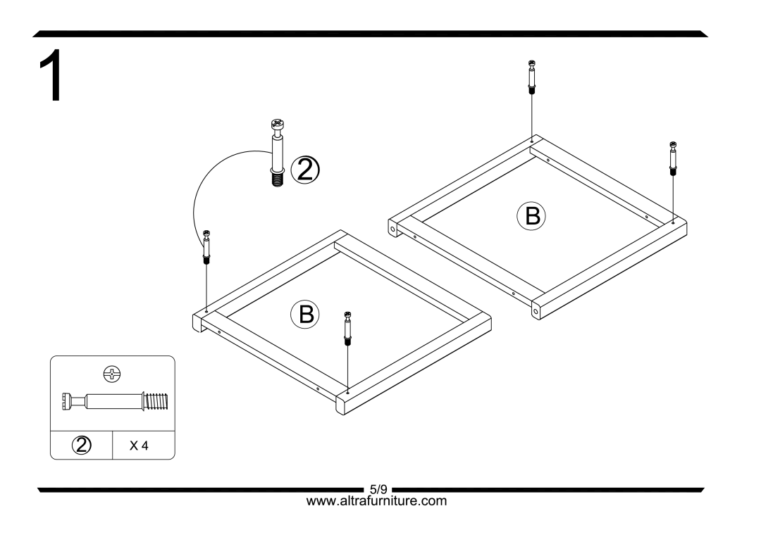 Altra Chelsea LIngerie Storage Chest manual 