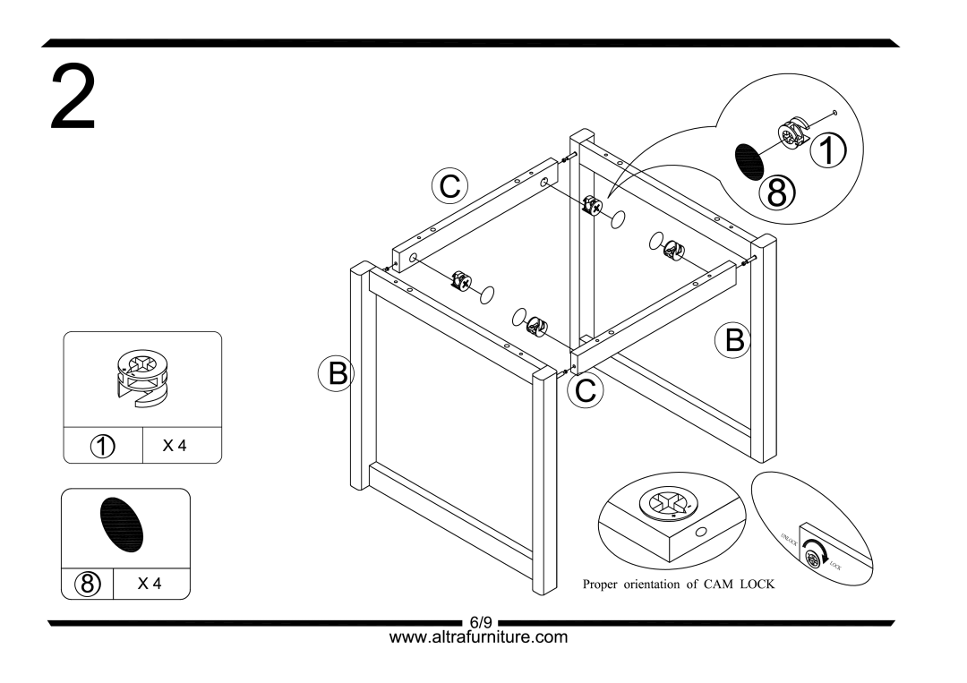 Altra Chelsea LIngerie Storage Chest manual 