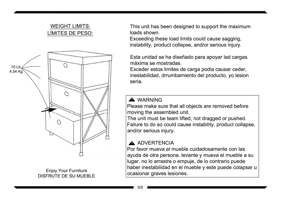 Altra Computer Desk, Chrome and Black Finish manual 