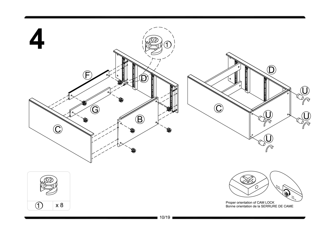 Altra Extension Coffee Table manual 