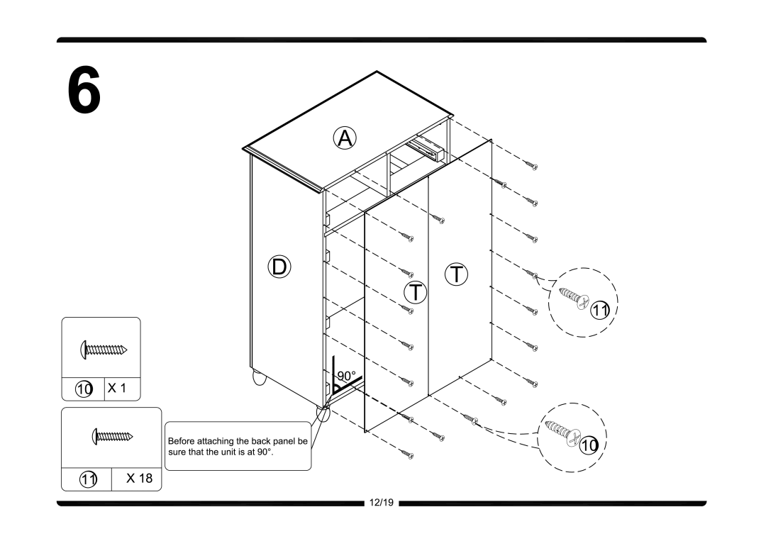 Altra Extension Coffee Table manual 