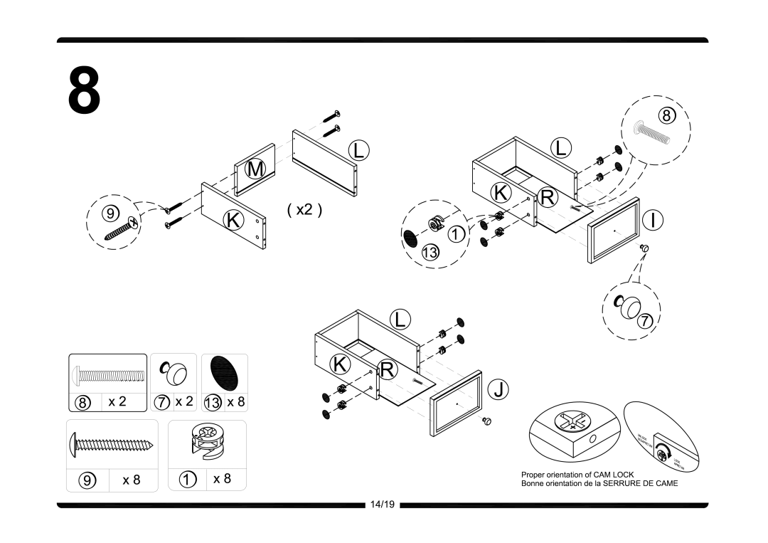 Altra Extension Coffee Table manual 