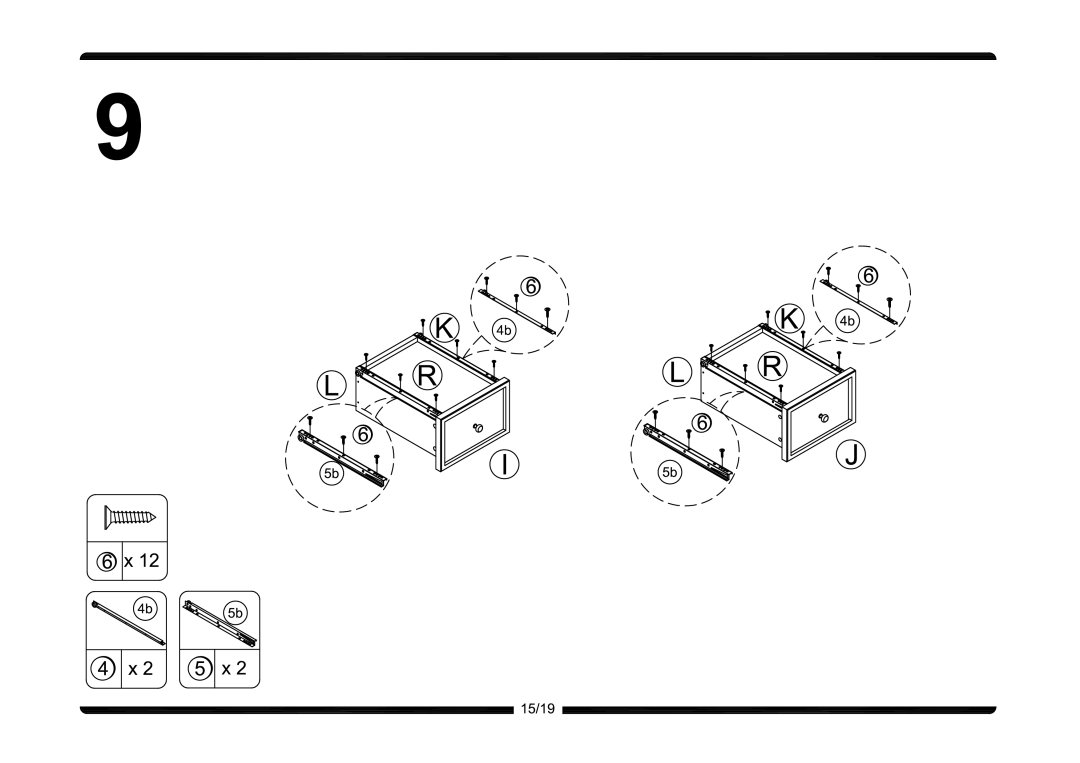 Altra Extension Coffee Table manual 