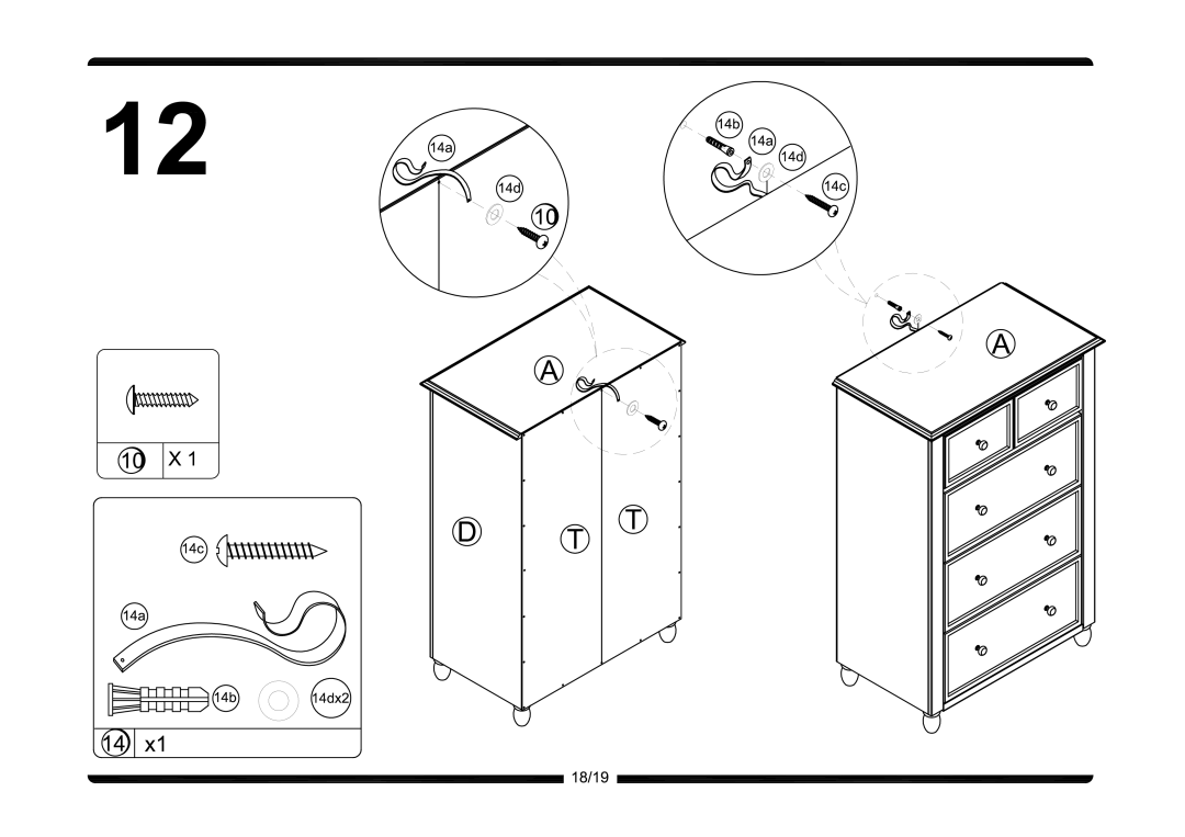 Altra Extension Coffee Table manual 