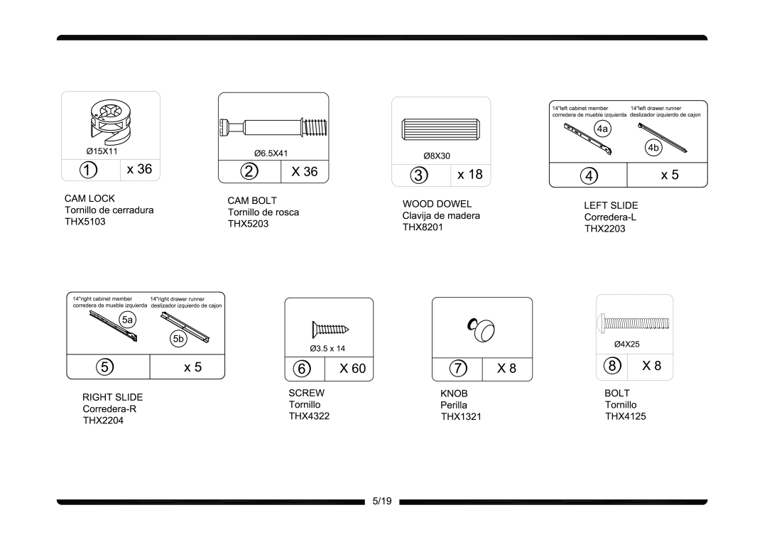 Altra Extension Coffee Table manual 