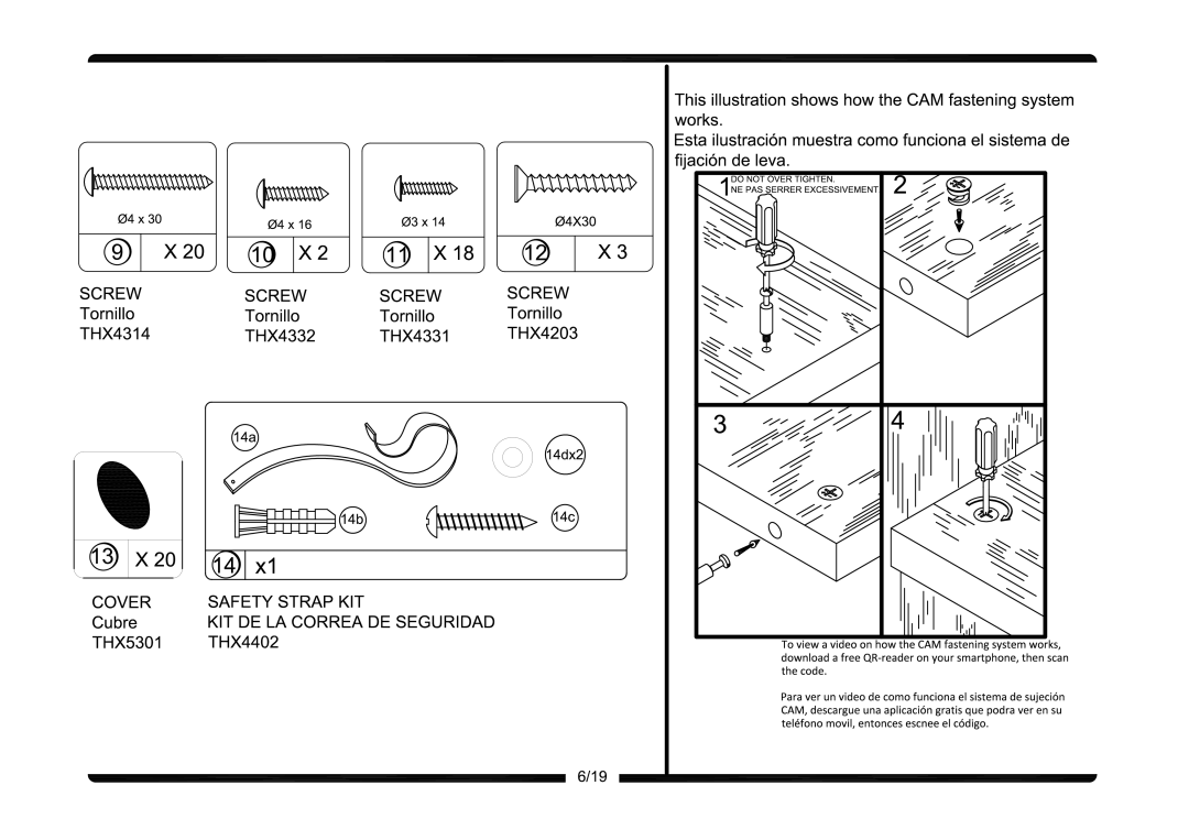 Altra Extension Coffee Table manual 