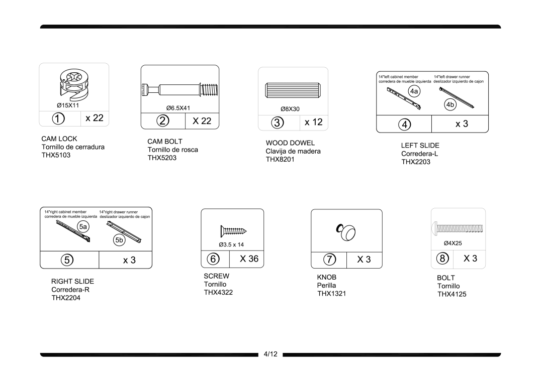 Altra Four Bin Storage manual 