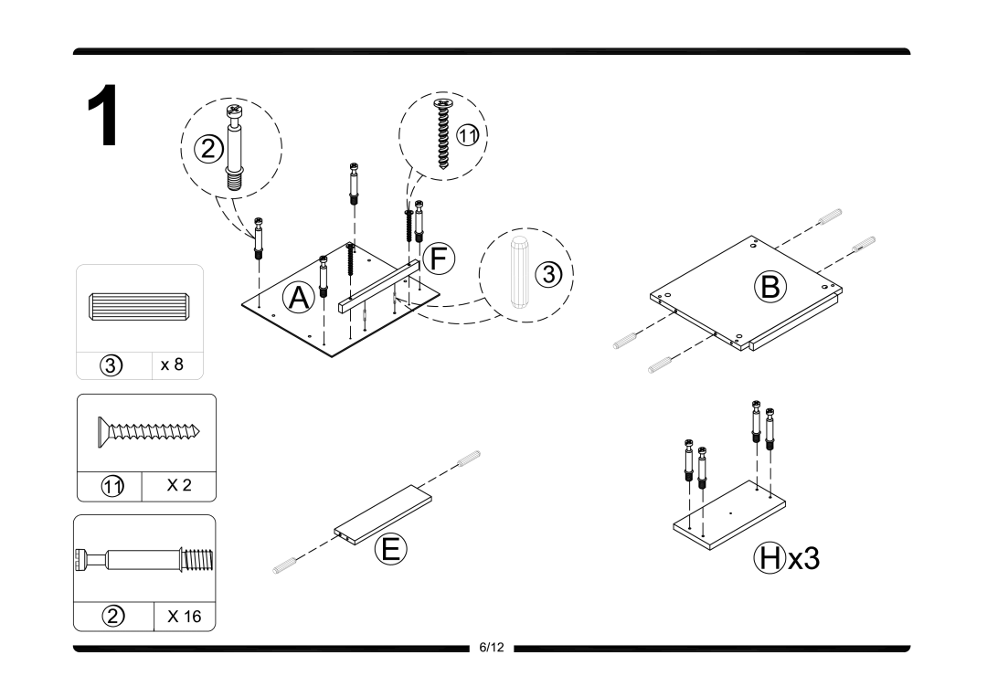 Altra Four Bin Storage manual 