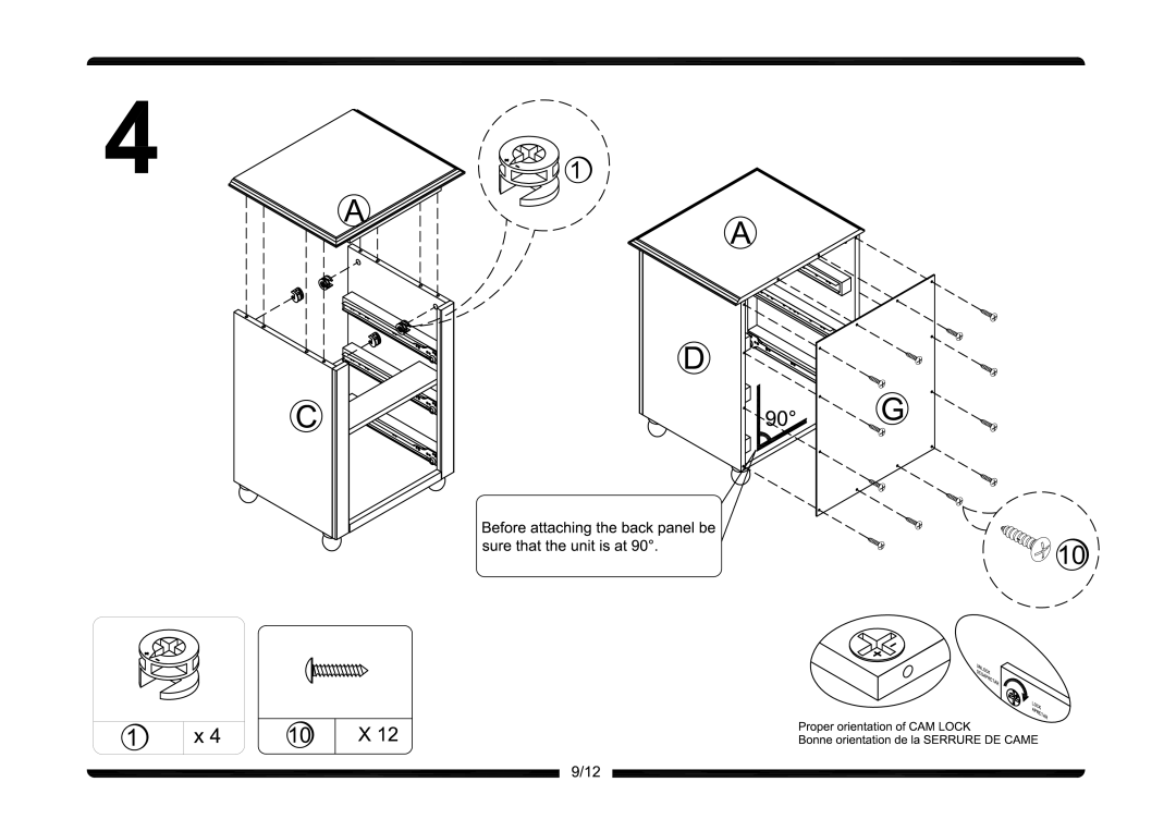 Altra Four Bin Storage manual 