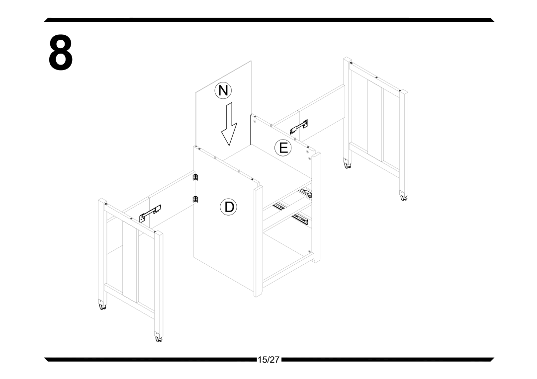 Altra Hollow Core End Table manual 