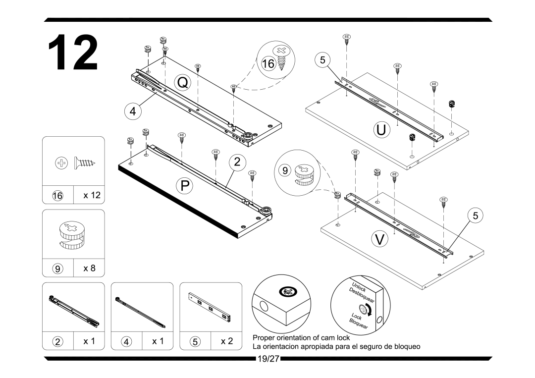 Altra Hollow Core End Table manual 