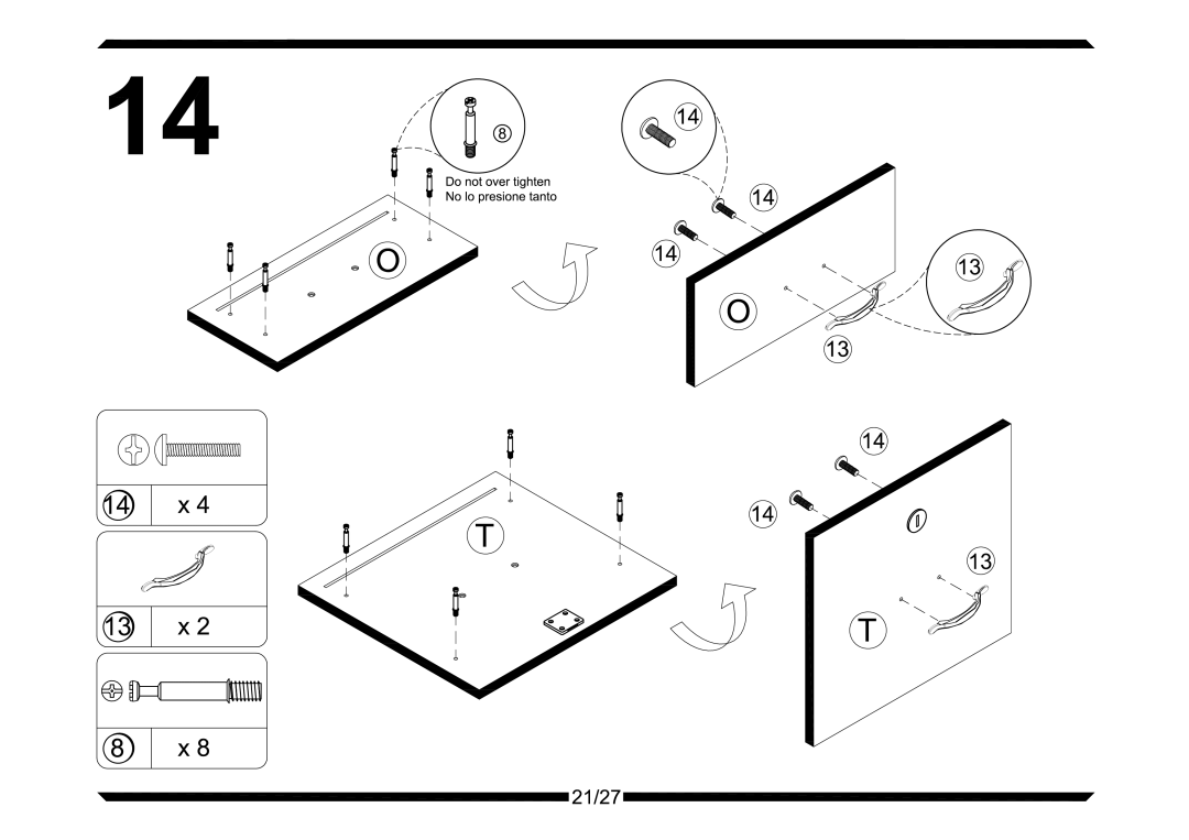 Altra Hollow Core End Table manual 