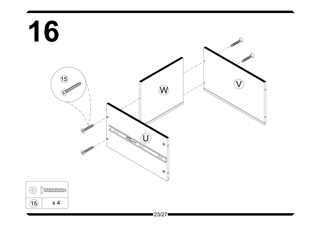 Altra Hollow Core End Table manual 