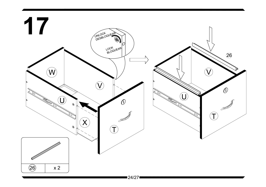 Altra Hollow Core End Table manual 