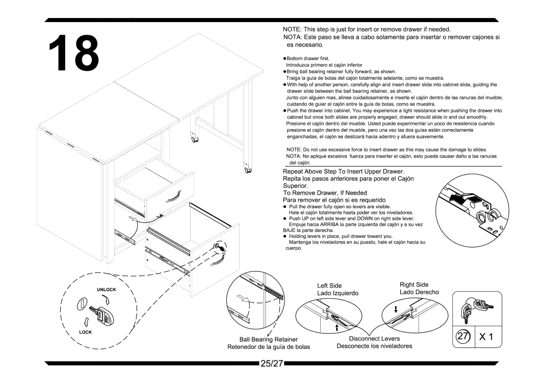 Altra Hollow Core End Table manual 