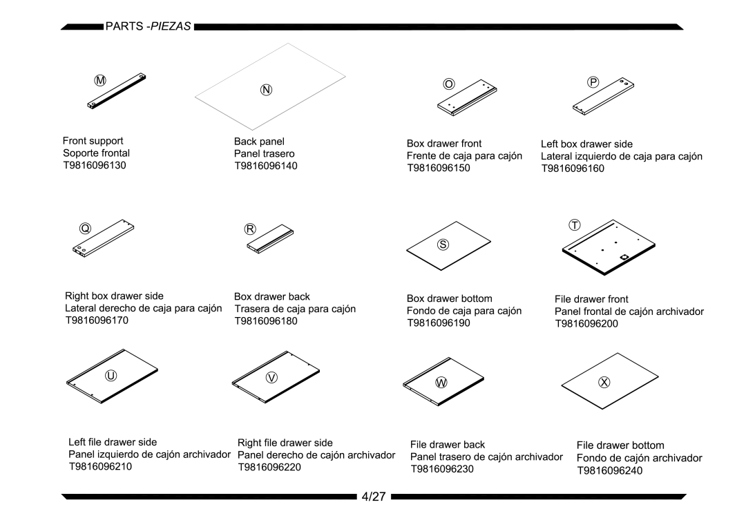 Altra Hollow Core End Table manual 