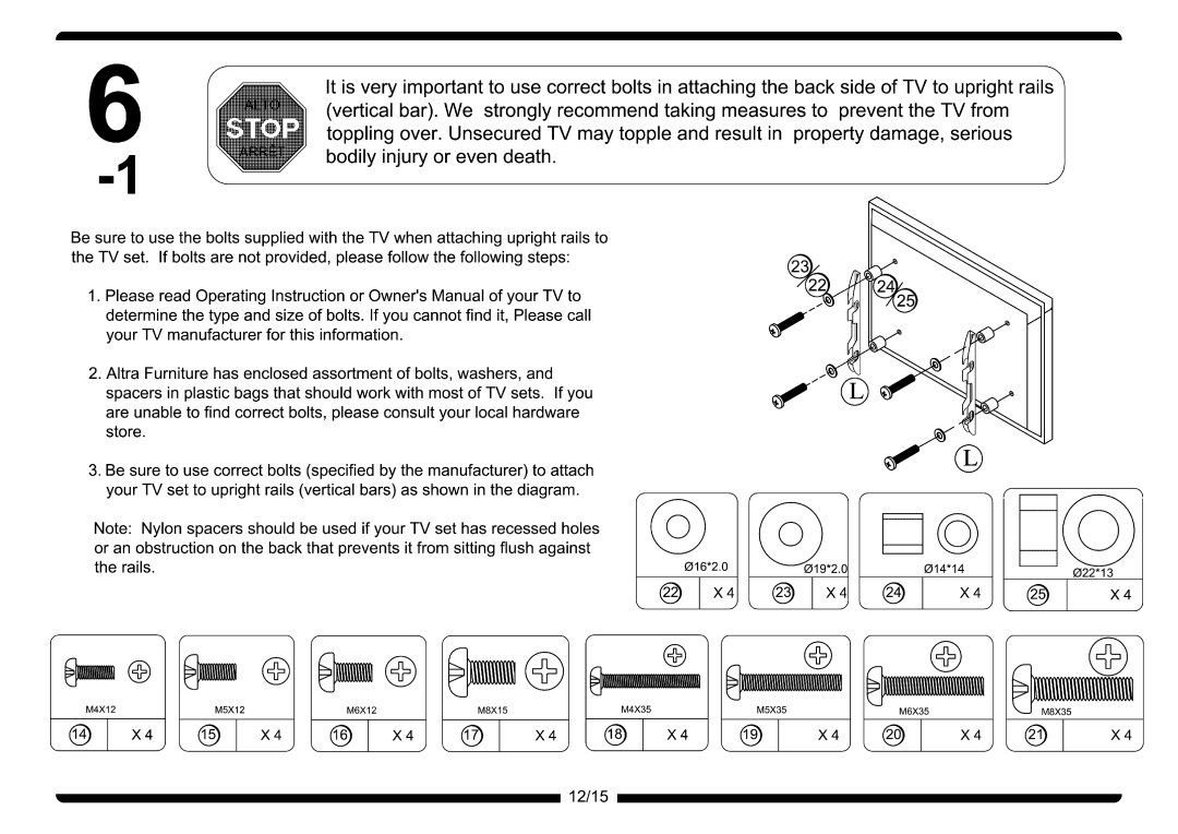 Altra Mezza File Cart manual 