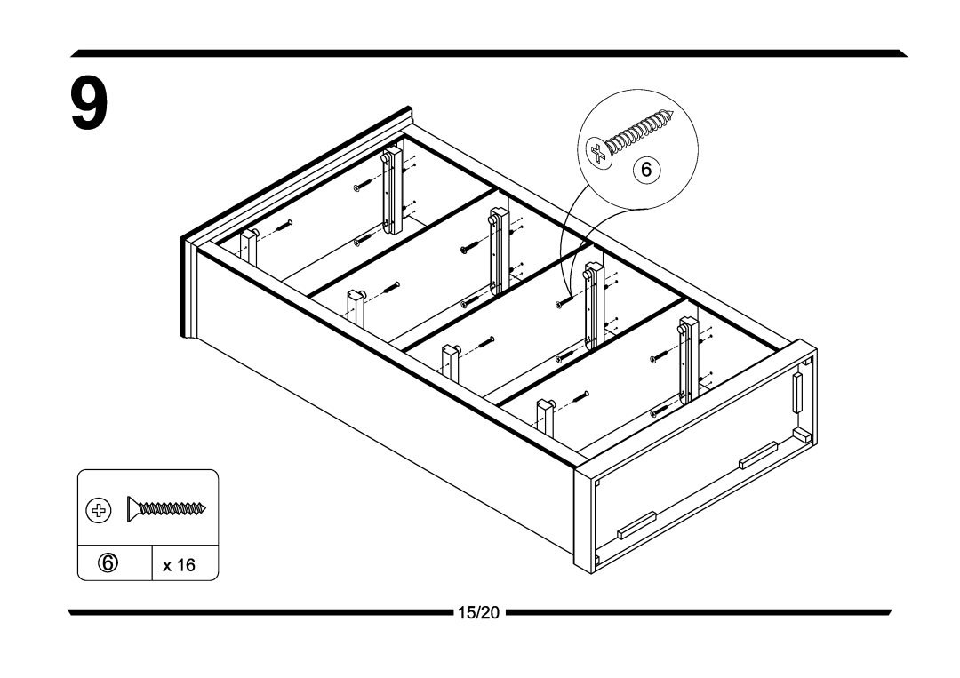 Altra Parsons Secretary Desk manual 