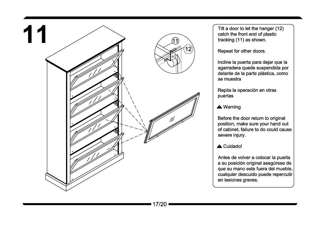 Altra Parsons Secretary Desk manual 