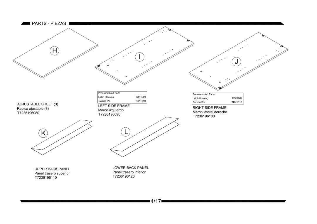 Altra Storage Coffee Table manual 