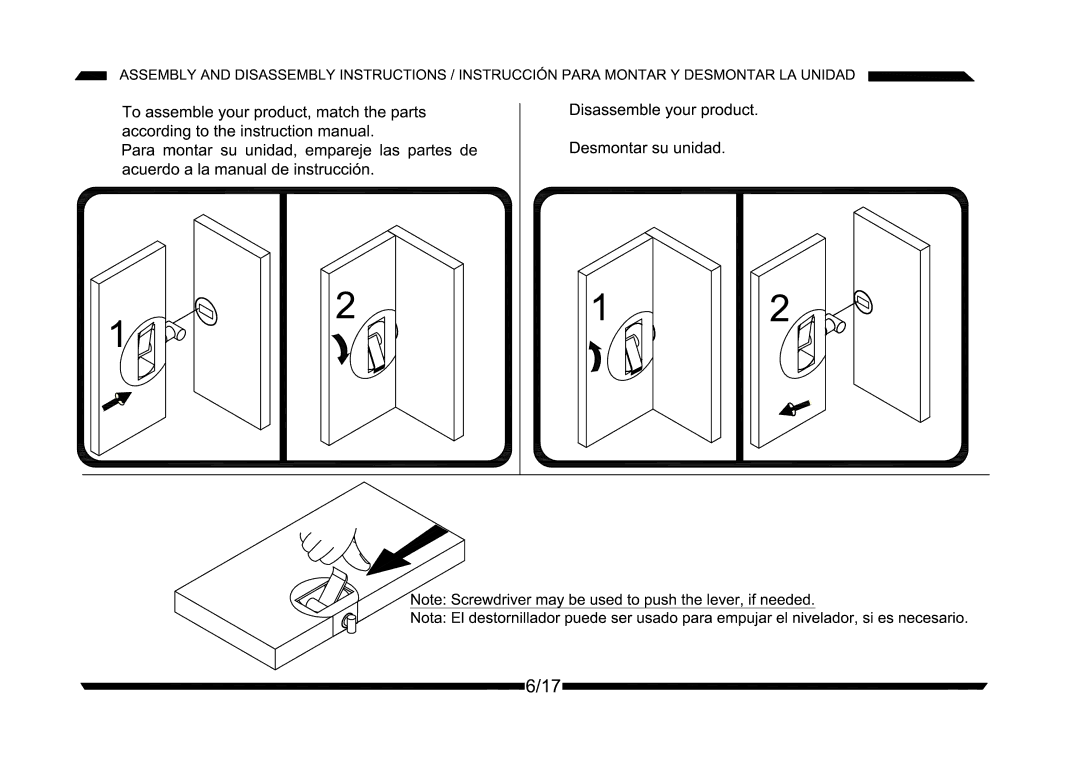 Altra Storage Coffee Table manual 