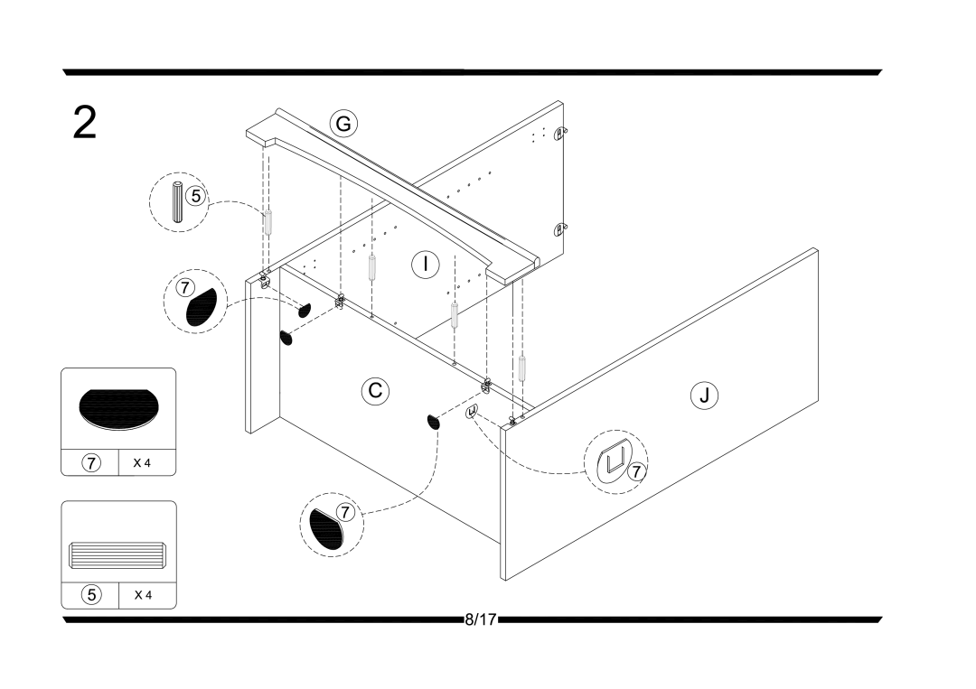 Altra Storage Coffee Table manual 