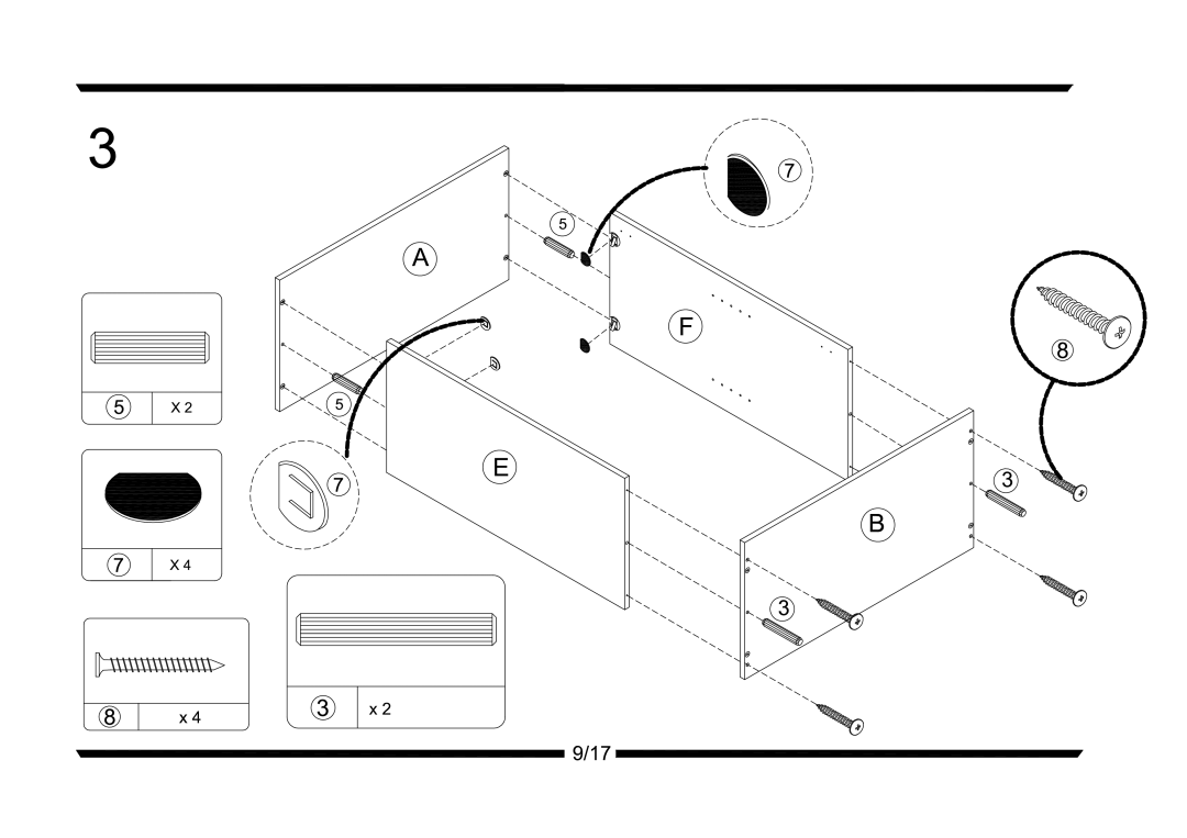 Altra Storage Coffee Table manual 