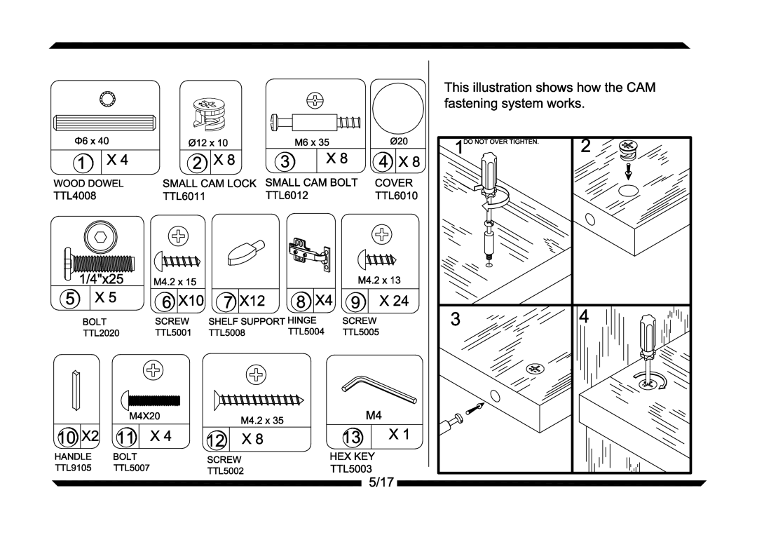 Altra Summit Mountain Coffee Table manual 