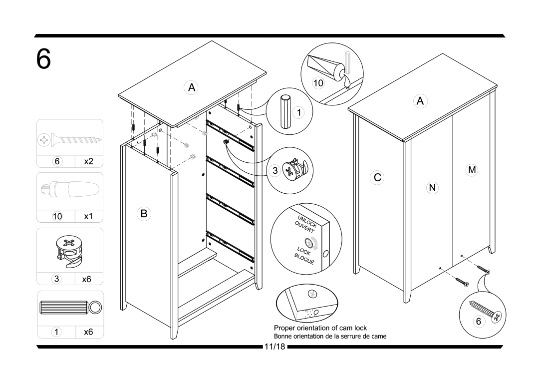 Altra Three Bin Vertical Storage manual 