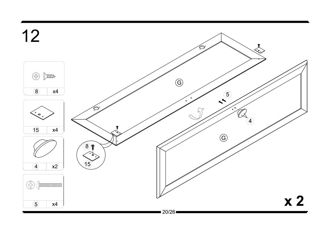 Altra Wexford Coffee Table manual 